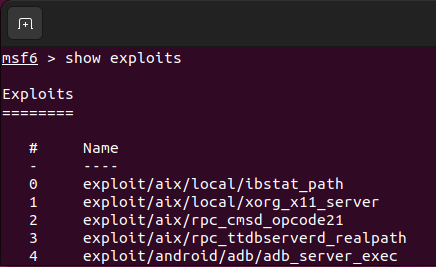 Install Metasploit Linux 29 List Exploits Available