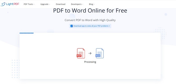 Lightpdf Review Processing