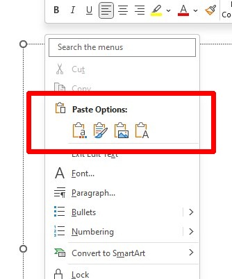 Microsoft Powerpoint Right Click