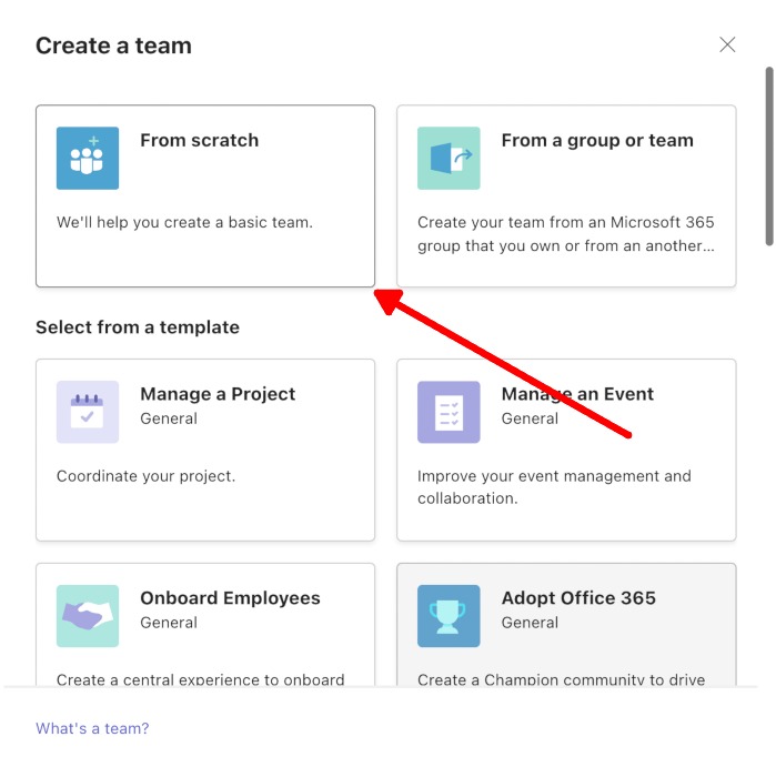 Microsoft Teams Desktop Templates
