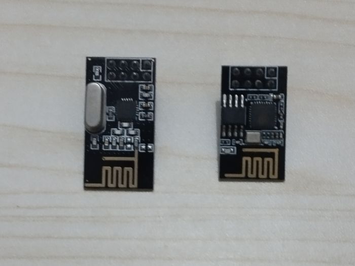 Nrf2l01 And Esp 01 Wifi Modules For Arduino