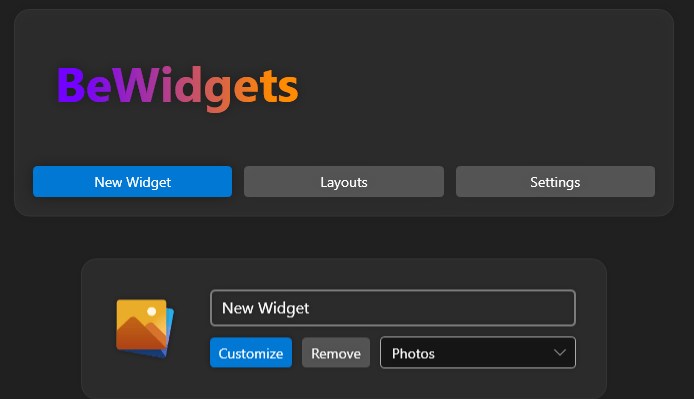 Personalize Windows 11 Bewidgets 2