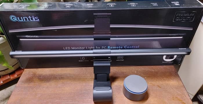 Quntis Monitor Light Bar Pro Review Overview2