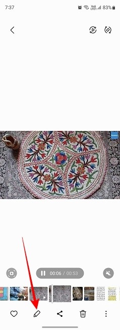 Remove Sound Video Samsung Edit