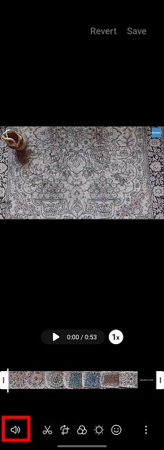 Remove Sound Video Samsung Sound Icon