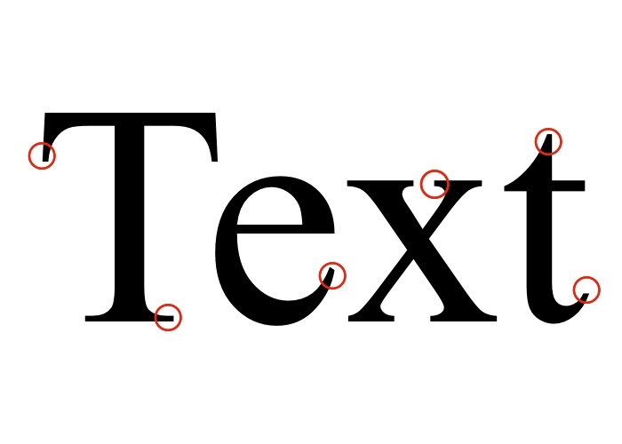 Serif Example Times New Roman