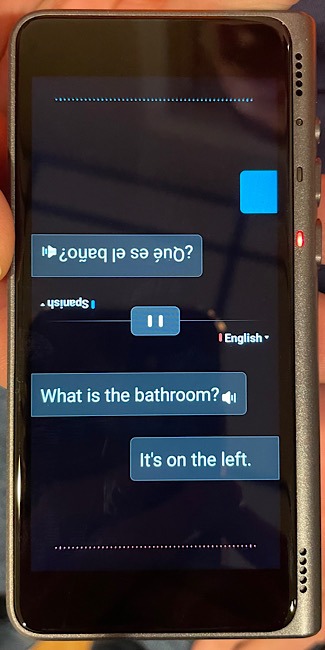 Timekettle Fluentalk T1 Translator Conversation
