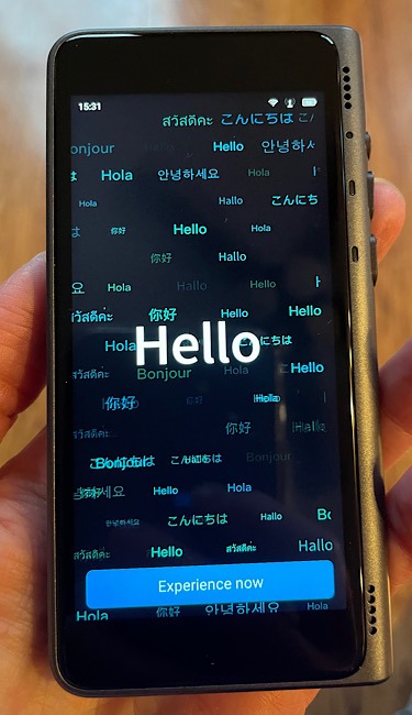 Timekettle Fluentalk T1 Translator Hello