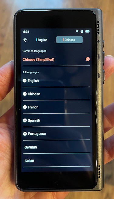 Timekettle Fluentalk T1 Translator Spanish