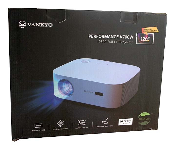 Vankyo V700w Box Shot