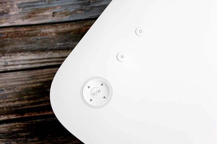 Vankyo V700w Top Buttons