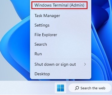 Windows Launch Command Prompt Start Menu