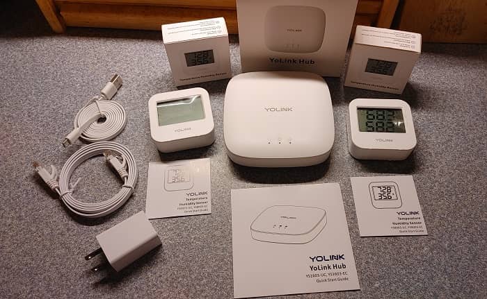 Yolink Smart Wireless Temperature And Humidity Sensor Review Box