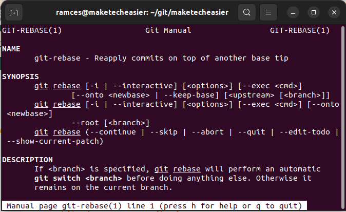 5 Git Hooks 11 Git Rebase Man Page