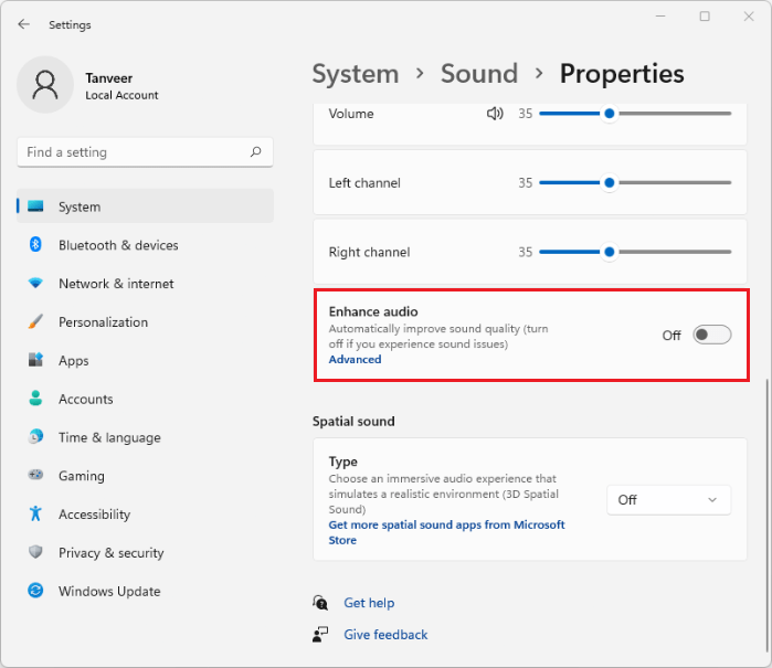 Bluetooth Audio Lag Windows Settings System Sound Headphones Properties