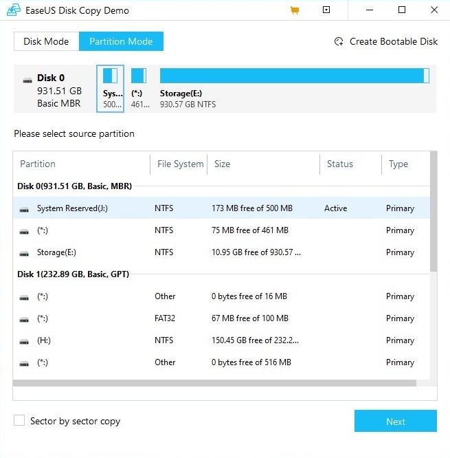 Clone Windows Tools Easeus Disk Copy Home