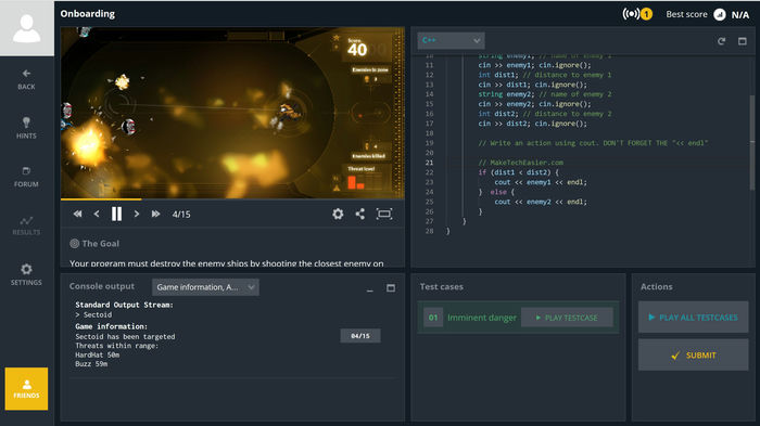 Coding Games Codin Game