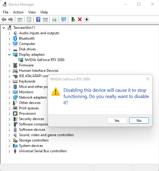 Error Code 43 Windows Disable Gpu 2