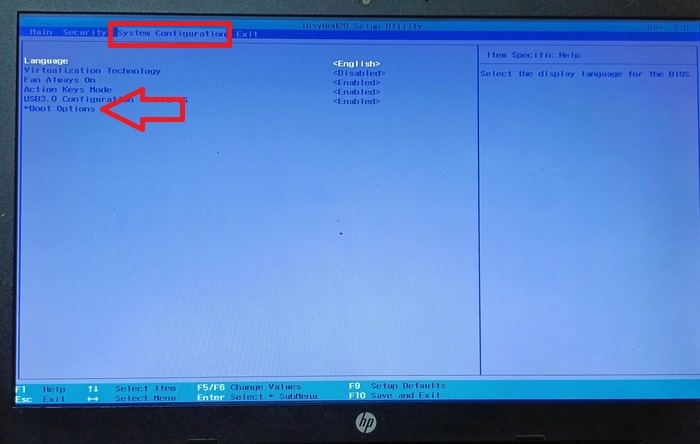 Secure-Boot-State-Unsupported-Boot-Options