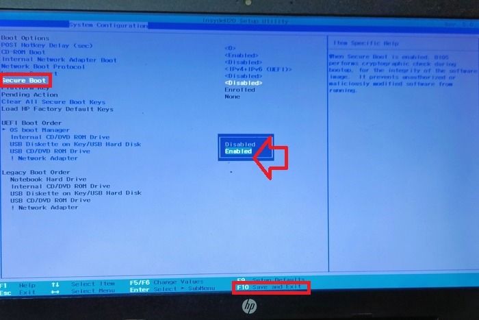 Secure-Boot-State-Unsupported-Secure-Boot-Enabled