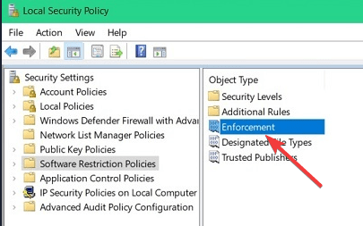 Installation Is Forbidden Enforcement
