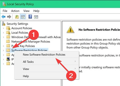 Installation Is Forbidden Software Restriction Policies