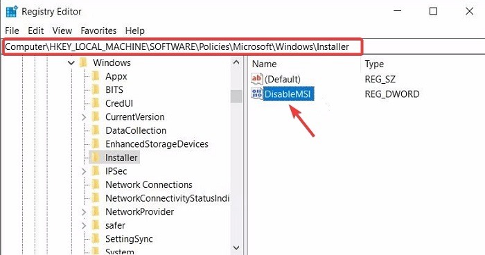 Installation Is Forbidden Windows Installer Registry