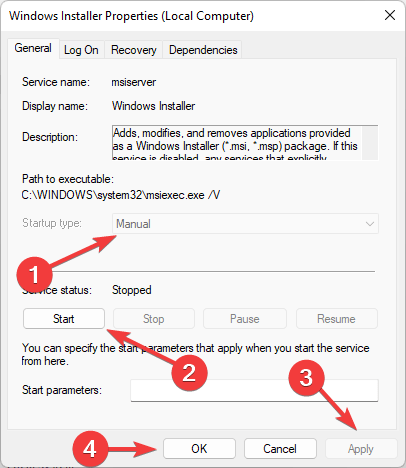 Installation Is Forbidden - Windows Installer Service
