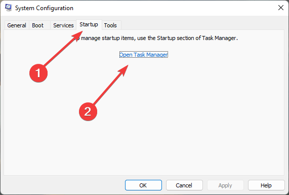 Installation Is Forbidden - Opening Task Manager From System Config