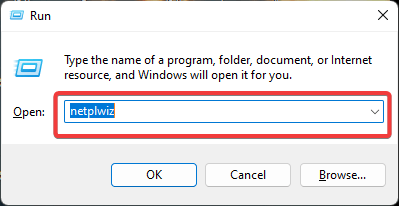 Login Screen Netplwiz Command In Run