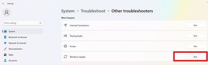 Not Enough Disk Space Windows Update Other Troubleshooters