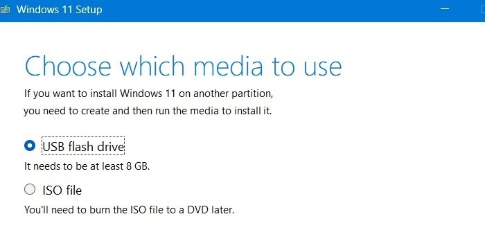 Not Enough Disk Space Windows Update Usb