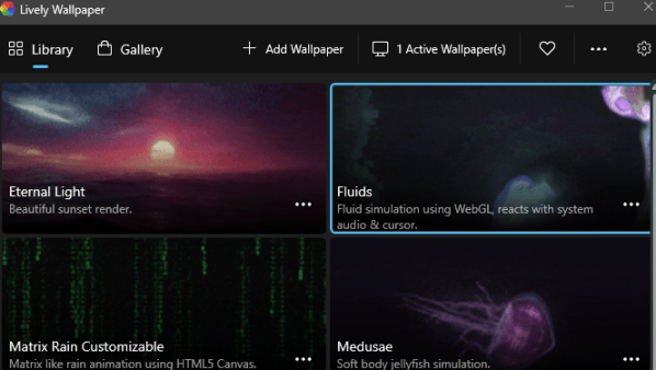 Personalize Windows 11 Lively Wallpaper 3