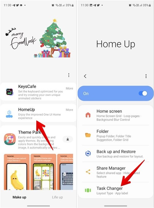 Samsung Good Lock Task Changer
