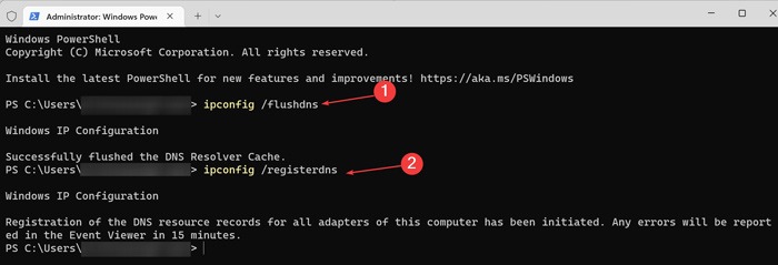 Unidentified Network -Flush Dns Cache