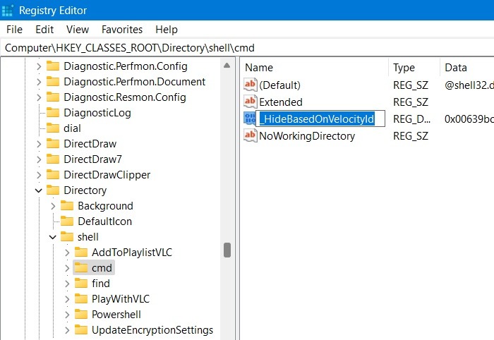 Windows Registry Hacks Command Prompt