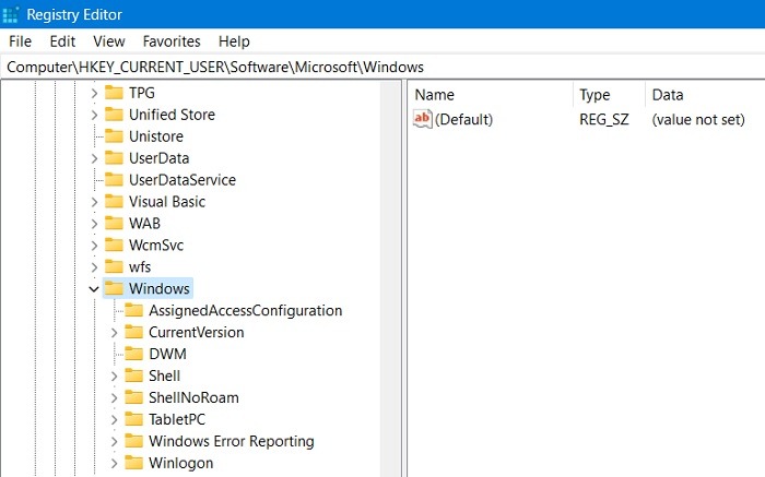 Windows Registry Hacks Software Microsoft Windows