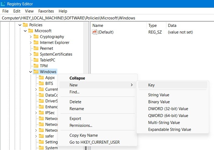 Windows Registry Hacks Software Policies Windows Personalization 1