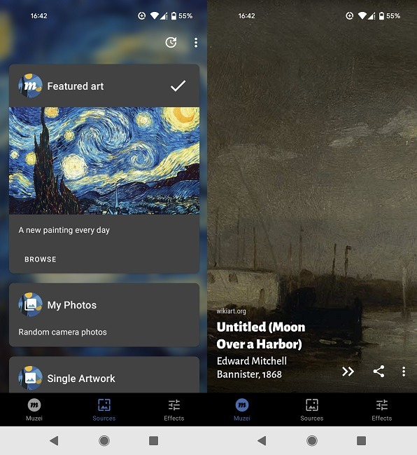 Best Changing Wallpaper Apps Android Muzei