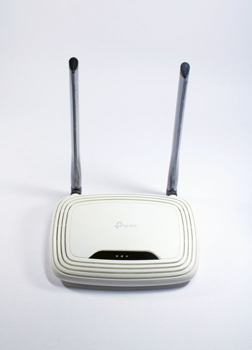 Broadband Router Device Stock Photo