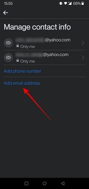 Change Facebook Primary Email Mobile Add Address