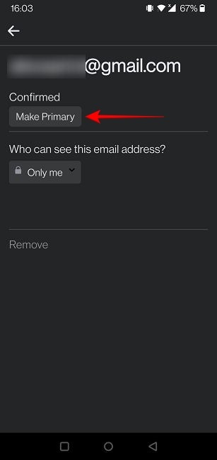 Change Facebook Primary Email Mobile Make Primary