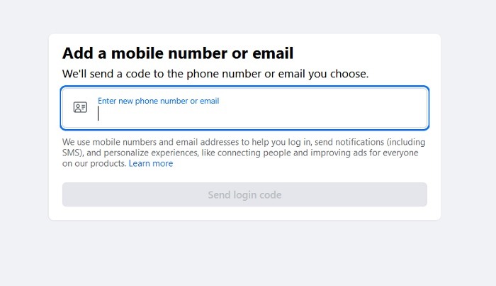 Change Facebook Primary Email New Account