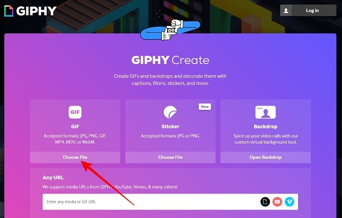 Create Gif Giphy Website Gif