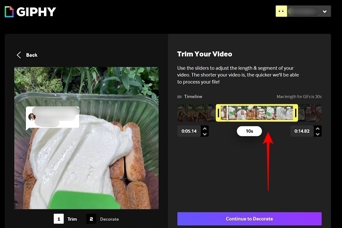 Create Gif Giphy Website Video Upload