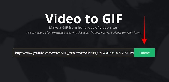 Create Gif Imgur Website Paste Link