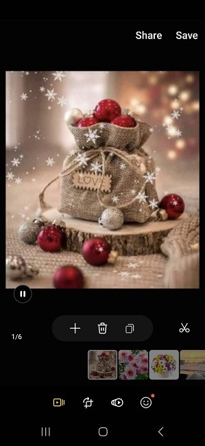 Create Gif Samsung Gallery Edit Options