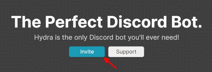 Discord How To Add Hydra Bot Get Invite Link