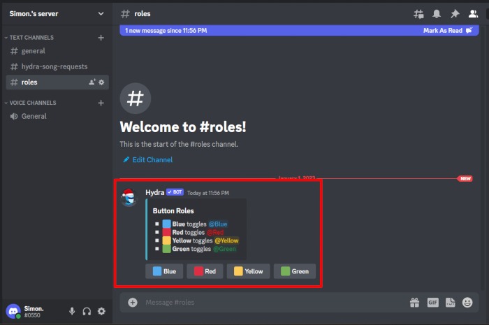 Discord How To Add Hydra Bot Hydra Reaction Roles Discord