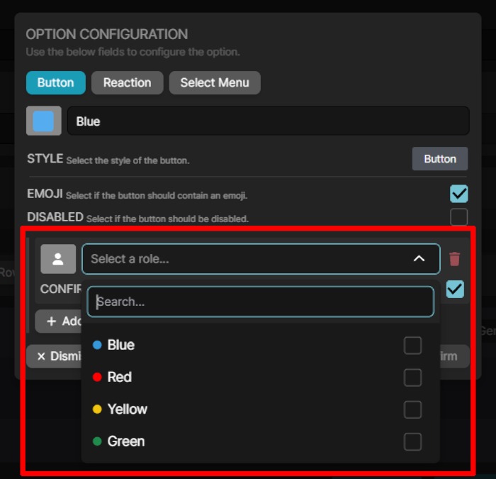 Discord How To Add Hydra Bot Select A Role Options